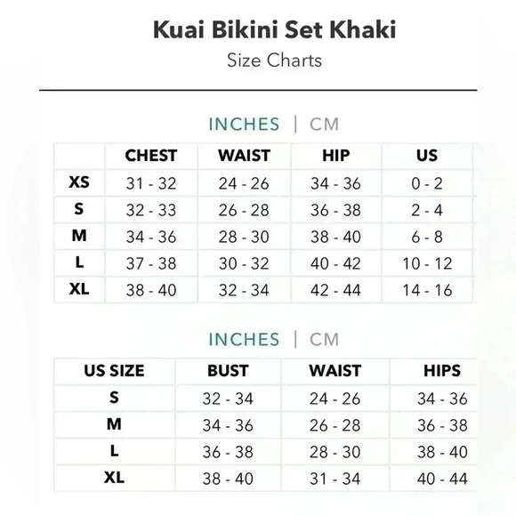 Kuai Bikini Set Khaki small - Picture 6 of 6